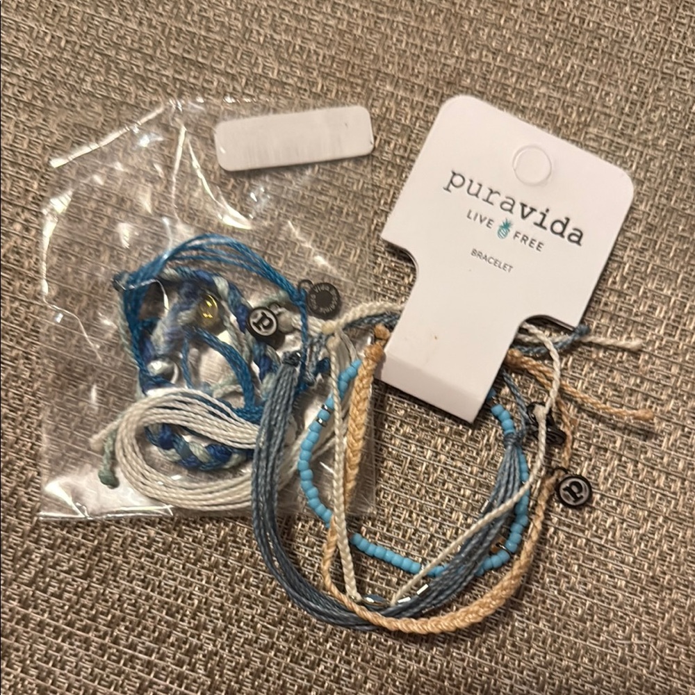 Pura Vida Ocean and Sand Bracelet Collection (bundle)